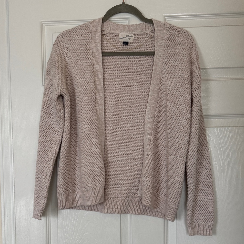 Universal Thread Women's Beige Cardigan